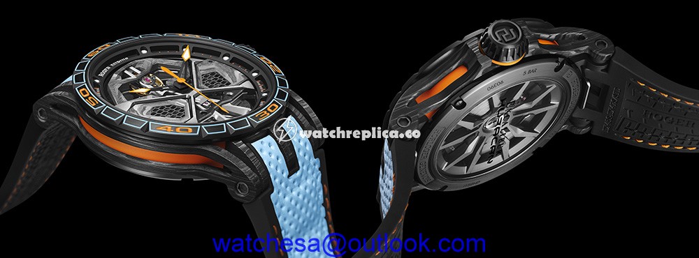 roger dubuis excalibur huracan sto both views