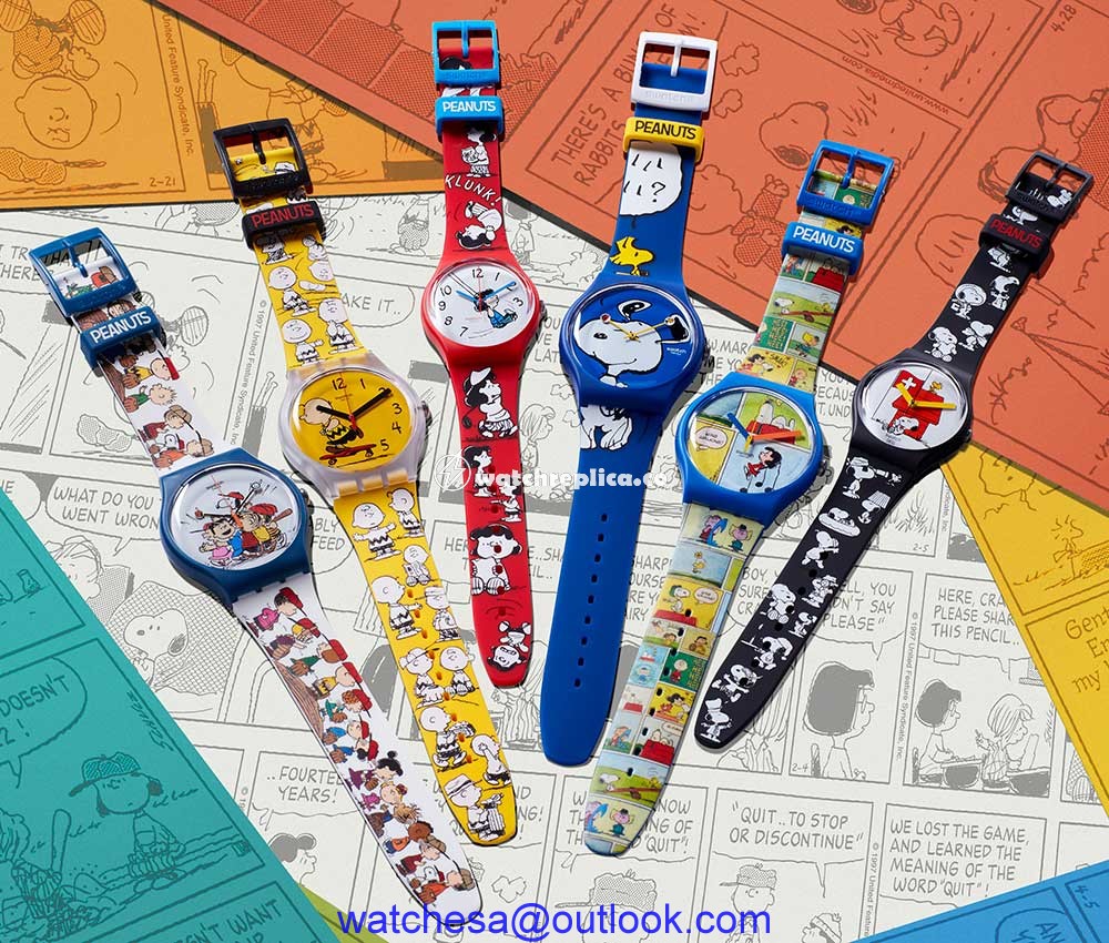 swatch peanuts collection