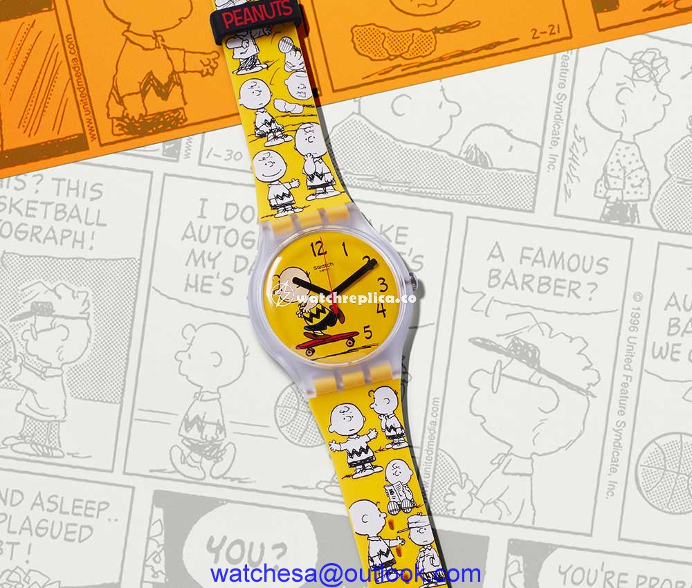 swatch peanuts closeup