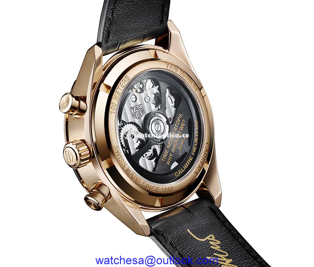 tag heuer carrera chrono jack heuer anniversary 2020 caseback
