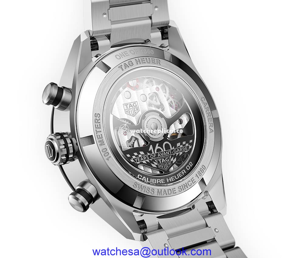 tag heuer carrera sport chrono 160 anniversary caseback