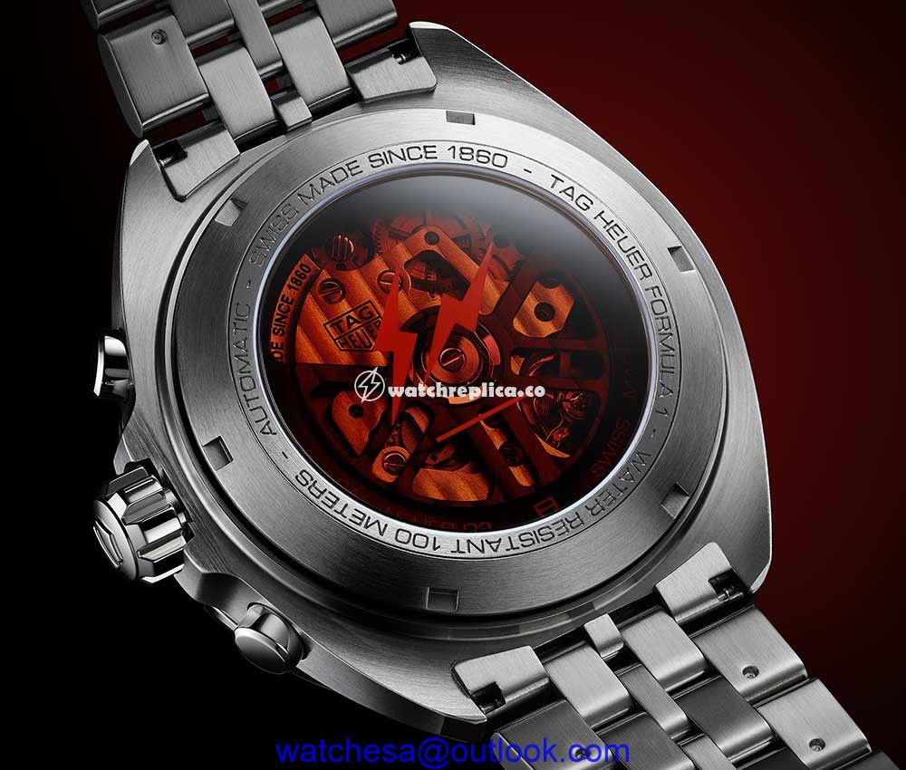 tag heuer fragment design fujiwara red caseback