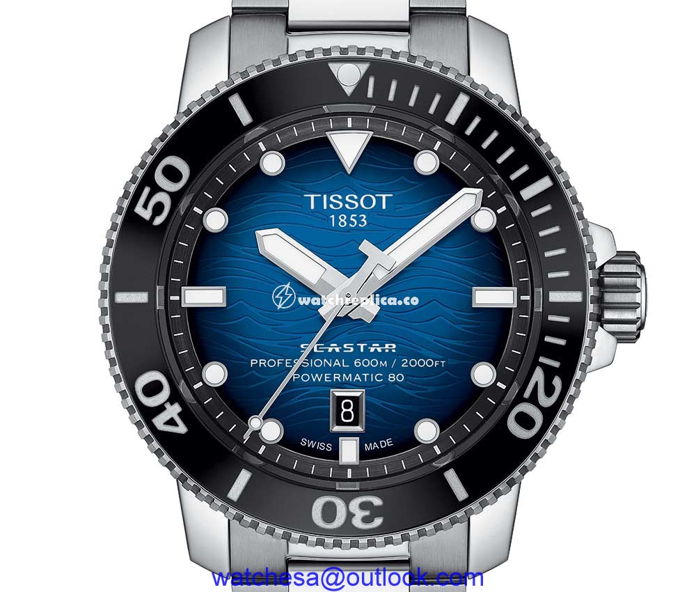 tissot seastar 2000 professional closeup
