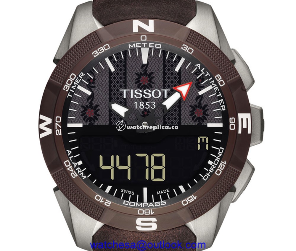 tissot t touch expert solar 2 swiss edition closeup