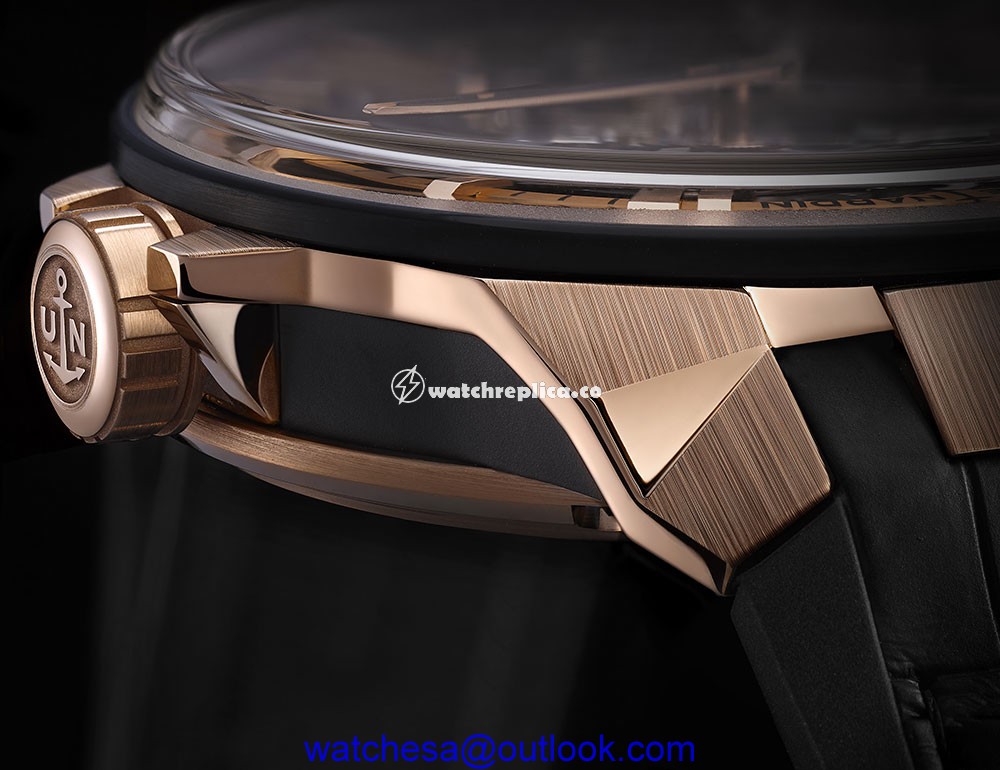 ulysse nardin blast hourstriker side closeup