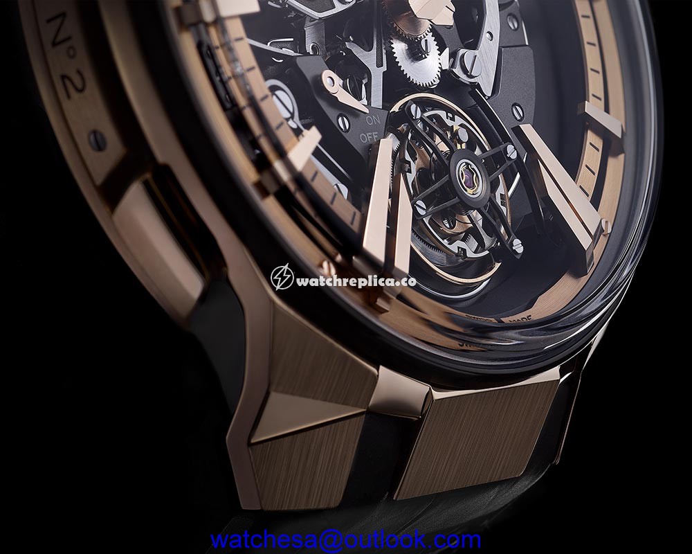 ulysse nardin blast hourstriker tourbillon closeup