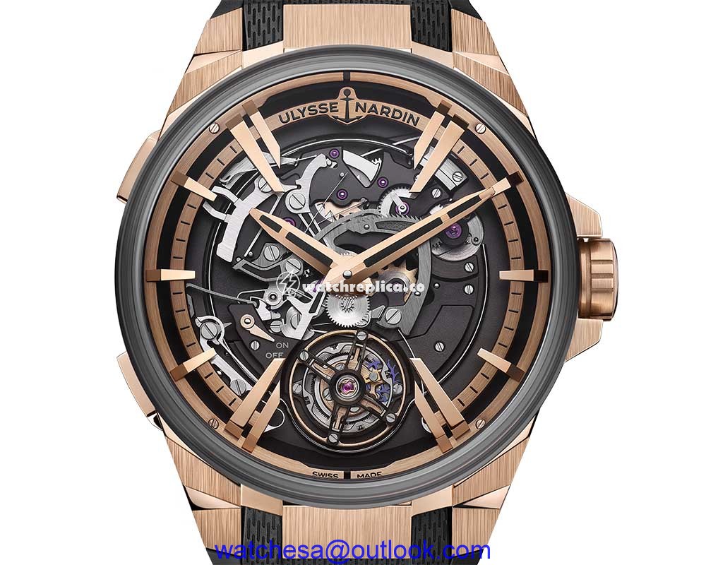 ulysse nardin blast hourstriker front closeup