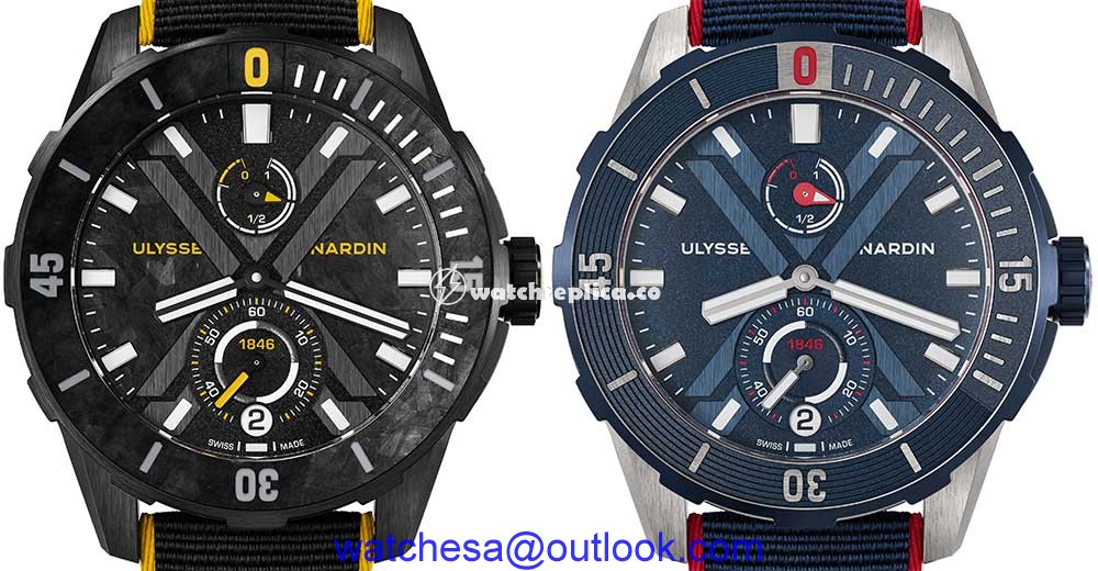ulysse nardin diver x cap horn nemo point both dials