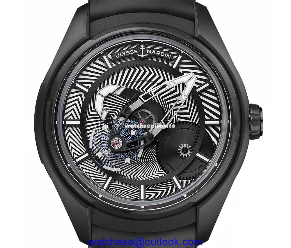 ulysse nardin freak x razzle dazzle closeup