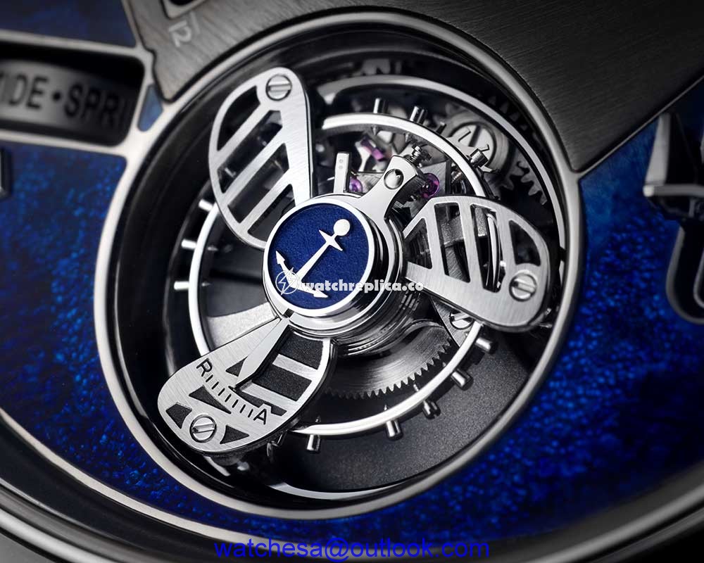 ulysse nardin marine mega yacht tourbillon closeup