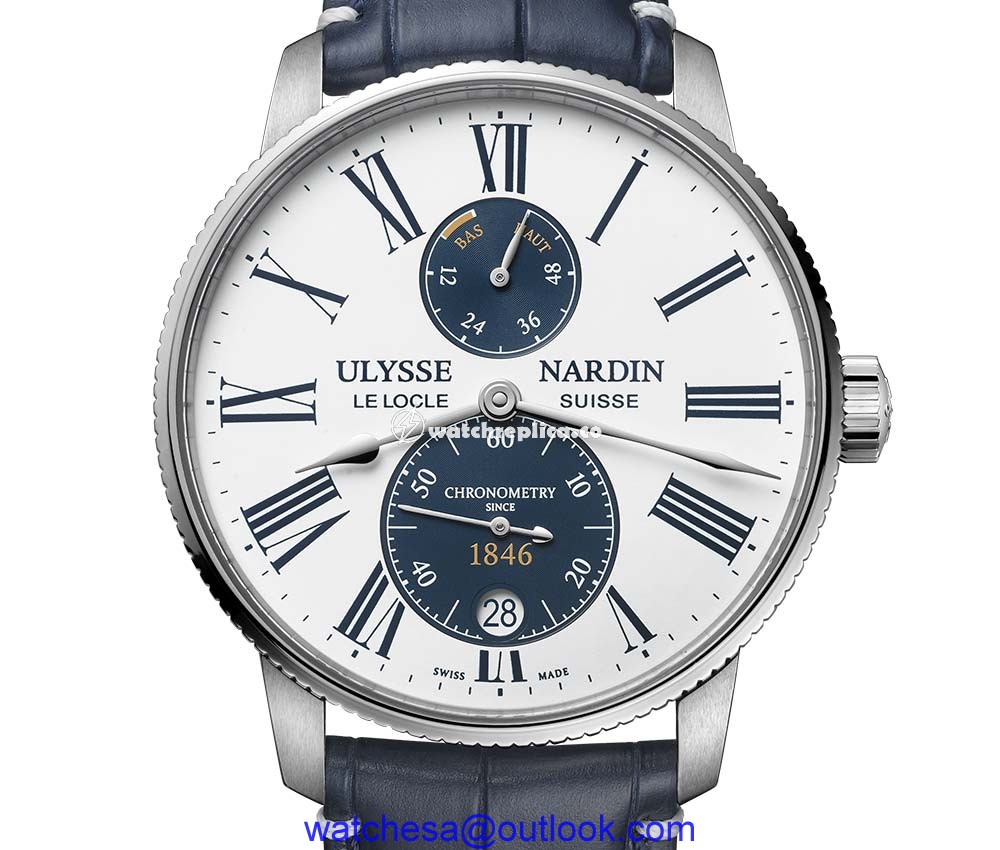ulysse nardin marine torpilleur panda closeup