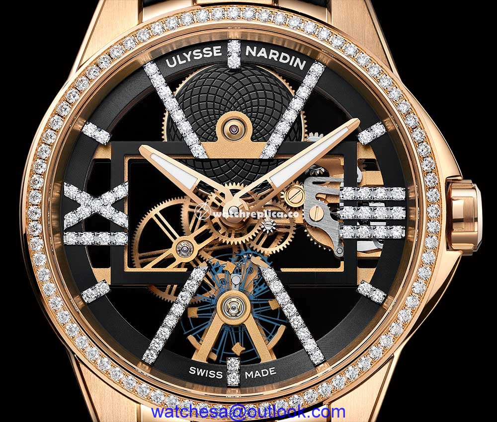 ulysse nardin sparkling free weel extra closeup black