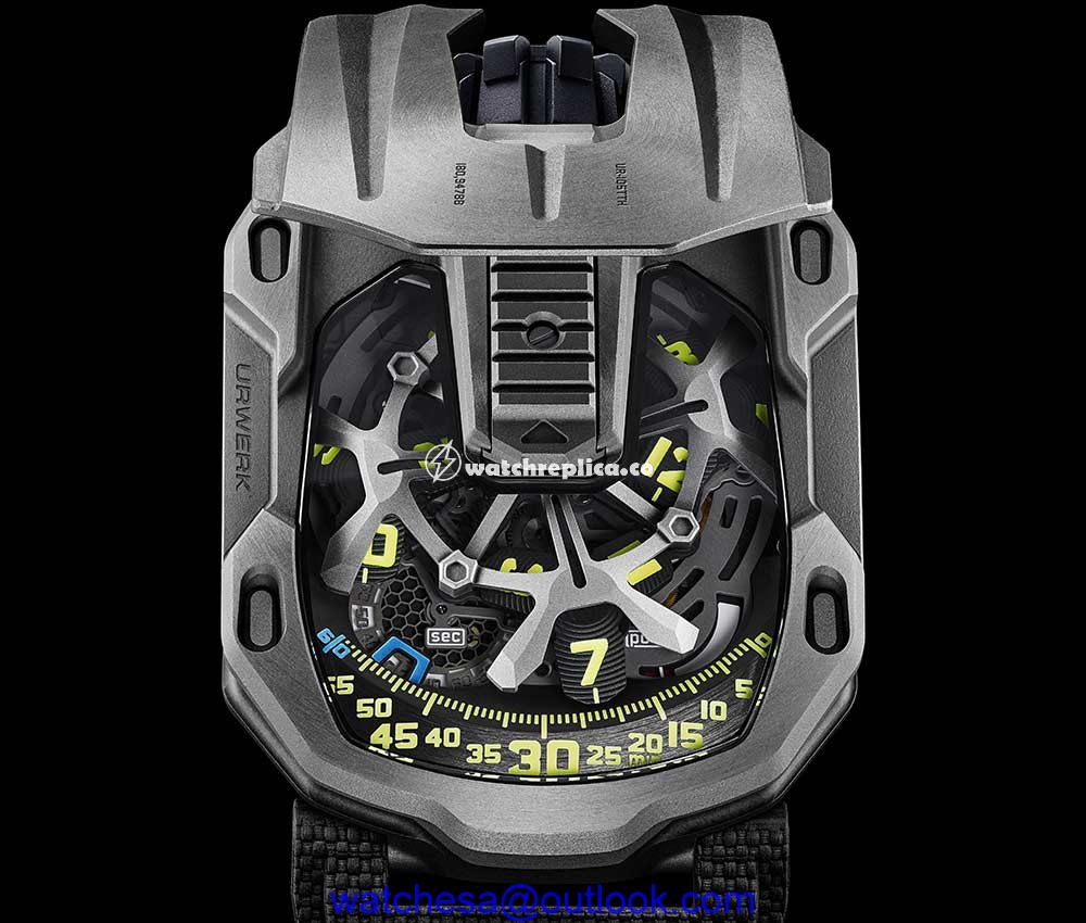 urwerk ur 105 tantale open