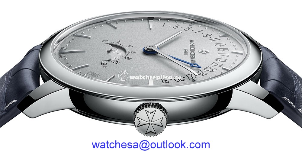 vacheron constantin patrimony moon-phase retro date platinium profile