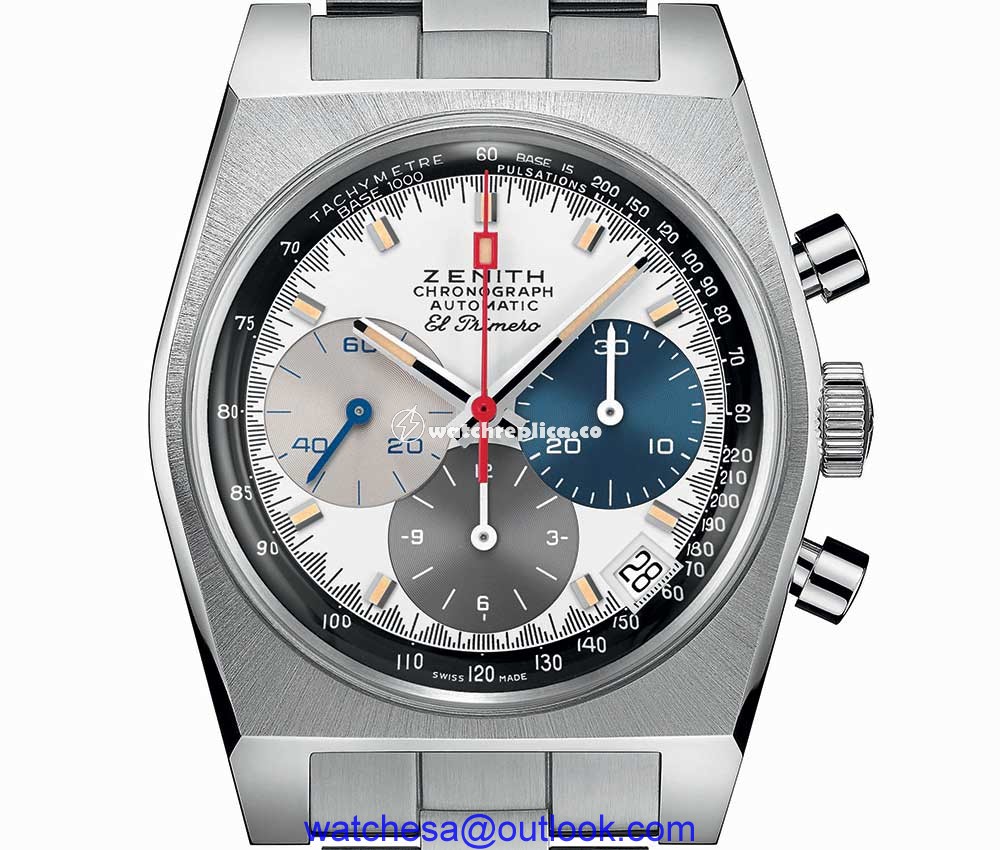 zenith chronomaster revival a3817 closeup