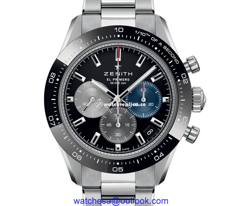 zenith chronomaster sport black dial