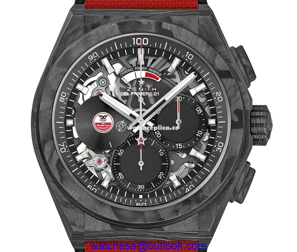 zenith defy 21 carl cox closeup