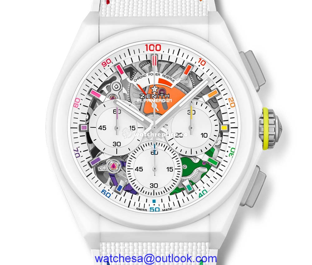 zenith defy 21 chroma closeup