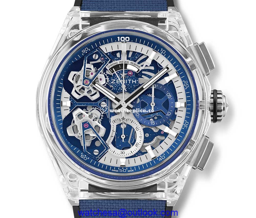 zenith defy sapphire edition haute horlogerie double tourbillons