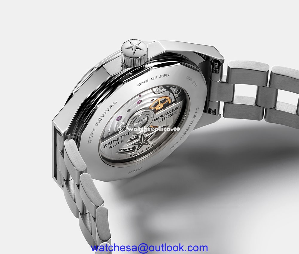 zenith defy revival a3642 caseback