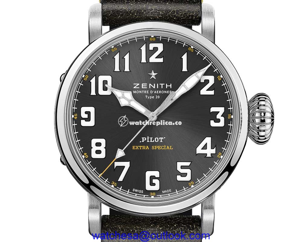 zenith pilot type 20 rescue closeup