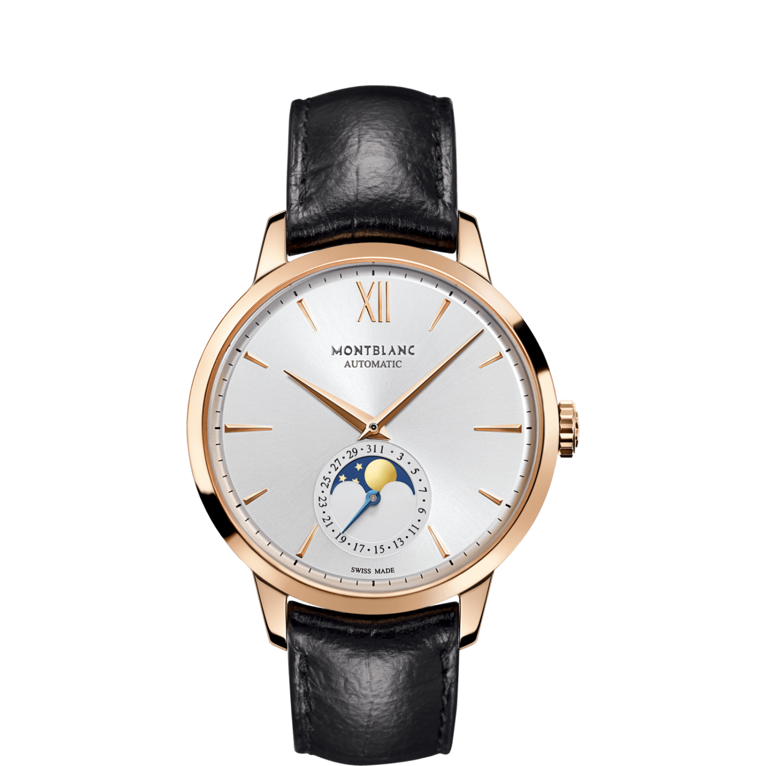 Montblanc Heritage Spirit Moonphase 39mm Red Gold 111185 Montblanc Heritage Spirit Moonphase 39mm Red Gold 111185