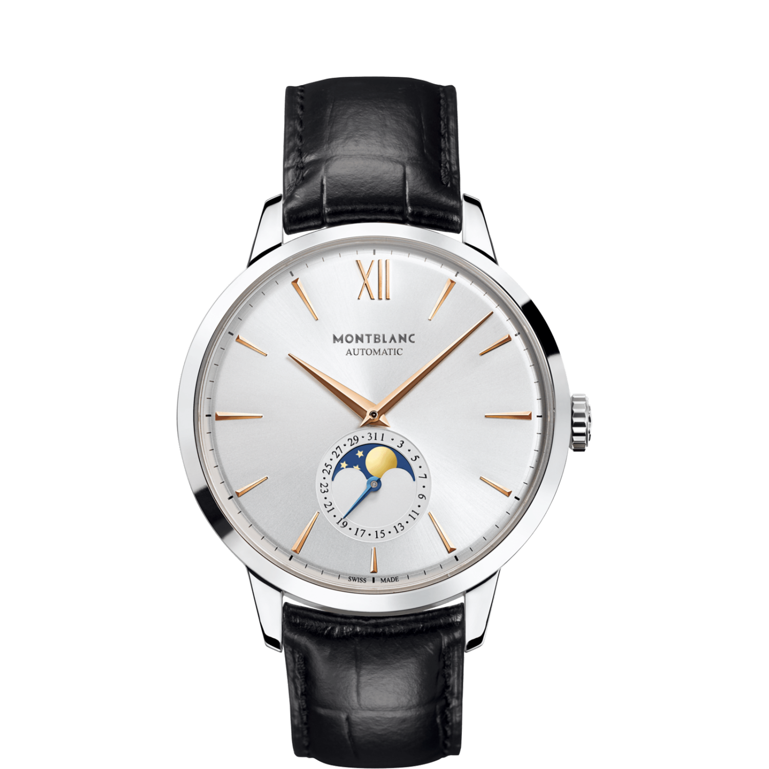 Montblanc Heritage Spirit Moonphase 41mm Stainless Steel 111620 Montblanc Heritage Spirit Moonphase 41mm Stainless Steel 111620