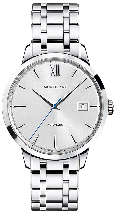 Montblanc Heritage Spirit Date Automatic 39mm Stainless Steel Bracelet 111623 Montblanc Heritage Spirit Date Automatic 39mm Stainless Steel Bracelet 111623