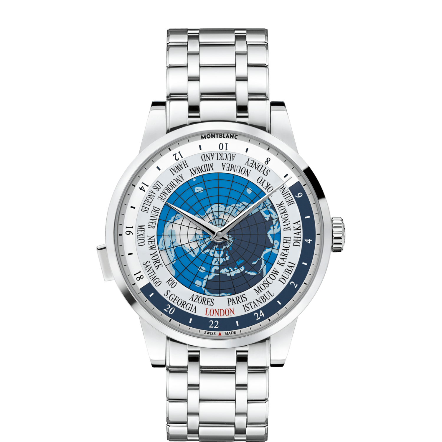 Montblanc Heritage Spirit Orbis Terrarum Bracelet 112309 Montblanc Heritage Spirit Orbis Terrarum Bracelet 112309