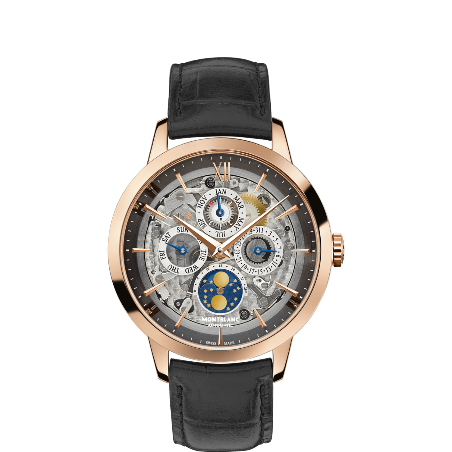 Montblanc Heritage Spirit Perpetual Calendar Sapphire 112310 Montblanc Heritage Spirit Perpetual Calendar Sapphire 112310