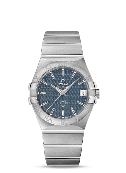 Omega Constellation Co-Axial 35mm Blue 123.10.35.20.03.002 Omega Constellation Co-Axial 35mm Blue 123.10.35.20.03.002