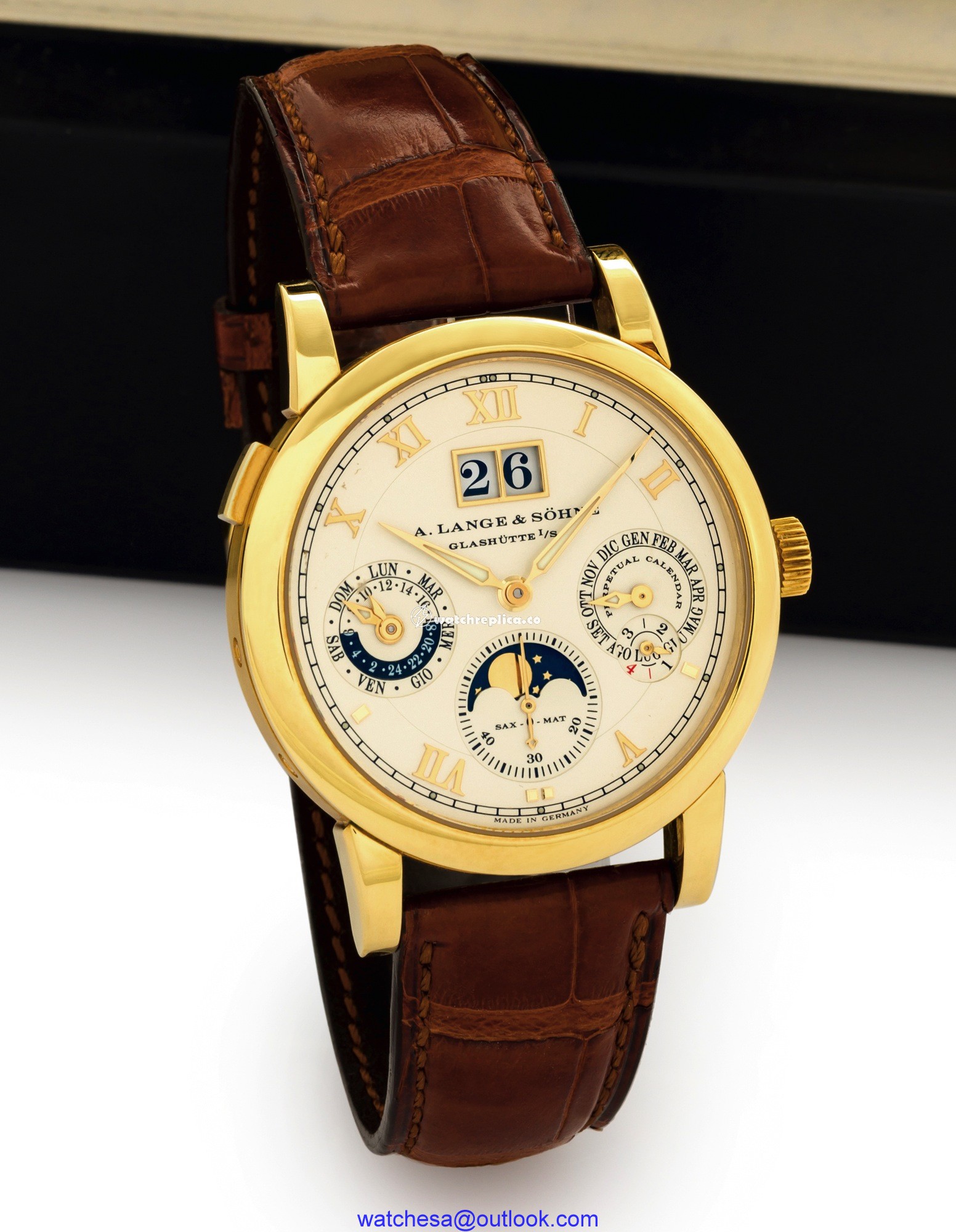 A. Lange & Sohne Langematik Perpetual Yellow Gold 310.021 A. Lange & Sohne Langematik Perpetual Yellow Gold 310.021