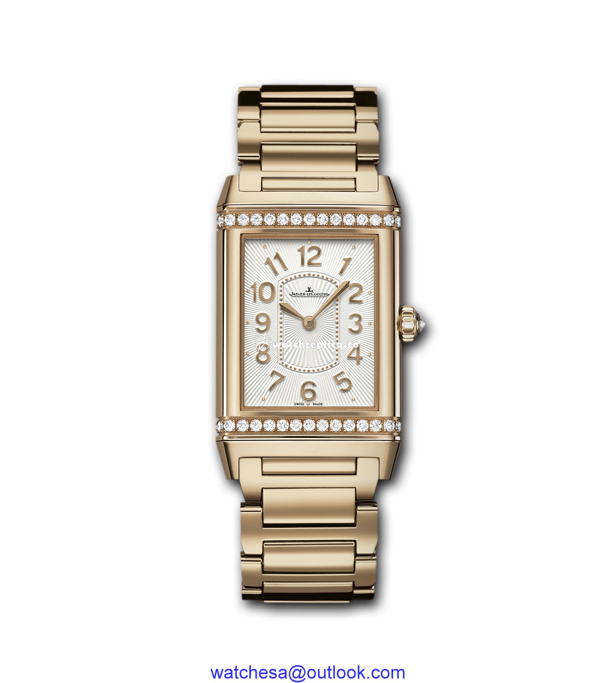 Jaeger-LeCoultre Grande Reverso Lady Ultra Thin Pink Gold Bracelet 3202121 Jaeger-LeCoultre Grande Reverso Lady Ultra Thin Pink Gold Bracelet 3202121