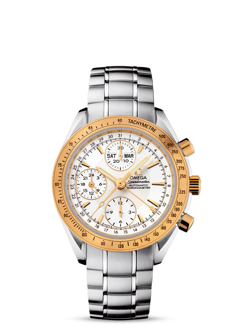 Omega Speedmaster Day-Date Yellow Gold Bezel 323.21.40.44.02.001 Omega Speedmaster Day-Date Yellow Gold Bezel 323.21.40.44.02.001