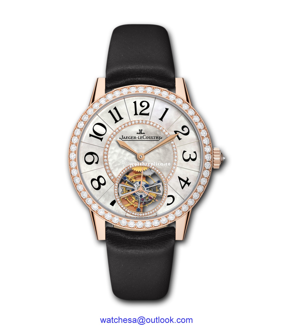 Jaeger-LeCoultre Rendez-Vous Tourbillon Pink Gold Mother of Pearl 3412405 Jaeger-LeCoultre Rendez-Vous Tourbillon Pink Gold Mother of Pearl 3412405