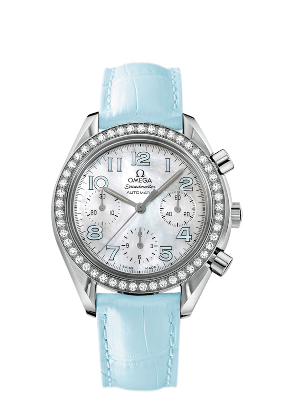 Omega Speedmaster Reduced Ladies Blue 3835.71.33 Omega Speedmaster Reduced Ladies Blue 3835.71.33