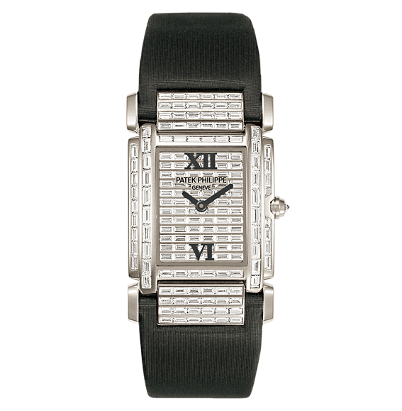 Patek Philippe Twenty~4 4911 White Gold Baguette 4911G-001 Patek Philippe Twenty~4 4911 White Gold Baguette 4911G-001