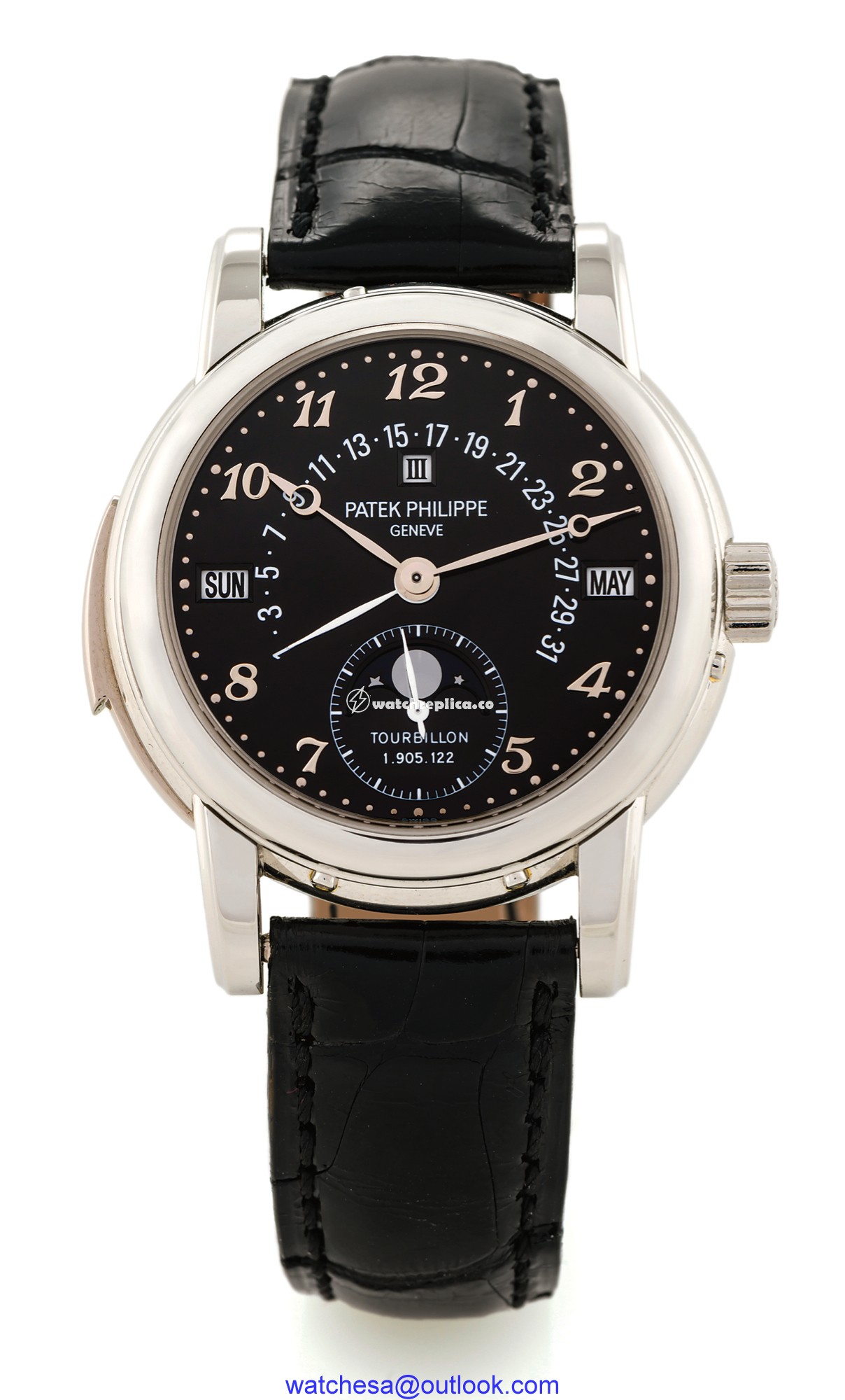 Patek Philippe Tourbillon Minute Repeater Perpetual Calendar 5016P Black 5016P-001 Patek Philippe Tourbillon Minute Repeater Perpetual Calendar 5016P Black 5016P-001