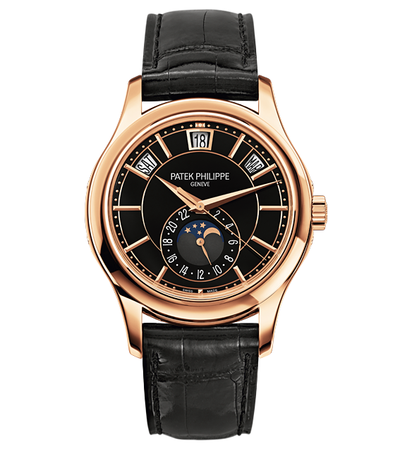 Patek Philippe Annual Calendar 5205 Rose Gold Black 5205R-010 Patek Philippe Annual Calendar 5205 Rose Gold Black 5205R-010