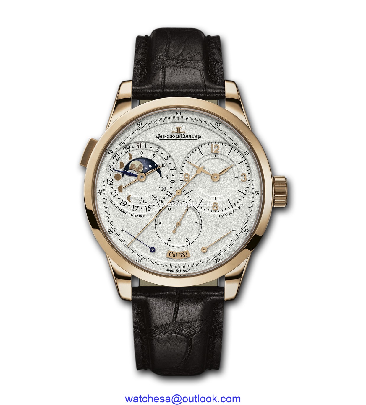 Jaeger-LeCoultre Duomètre à Quantième Lunaire 40.5 Pink Gold 6042521 Jaeger-LeCoultre Duomètre à Quantième Lunaire 40.5 Pink Gold 6042521