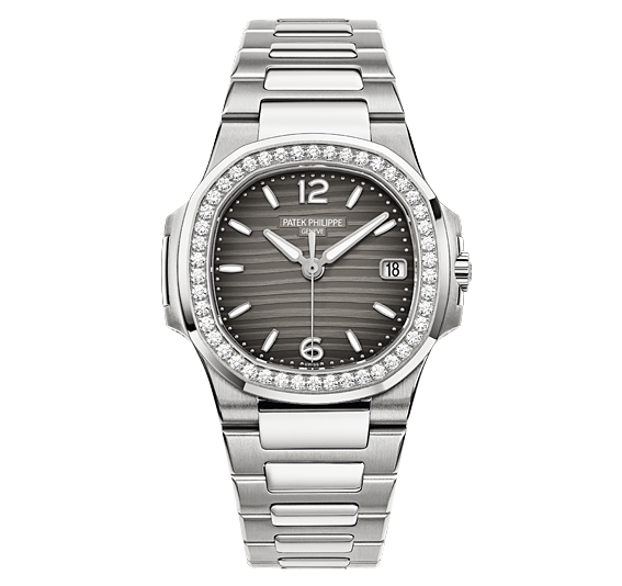 Patek Philippe Nautilus 7010 White Gold Smoke Gray 7010/1G-012 Patek Philippe Nautilus 7010 White Gold Smoke Gray 7010/1G-012