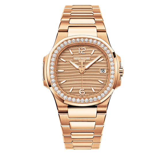 Patek Philippe Nautilus 7010 Rose Gold Golden 7010/1R-012 Patek Philippe Nautilus 7010 Rose Gold Golden 7010/1R-012