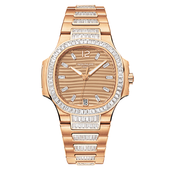 Patek Philippe Nautilus 7014 Rose Gold Golden 7014/1R-001 Patek Philippe Nautilus 7014 Rose Gold Golden 7014/1R-001