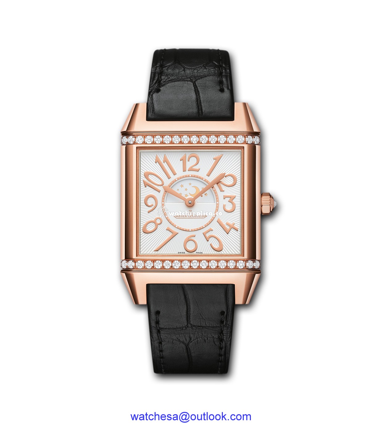 Jaeger-LeCoultre Reverso Squadra Lady Duetto Pink Gold 7052421 Jaeger-LeCoultre Reverso Squadra Lady Duetto Pink Gold 7052421
