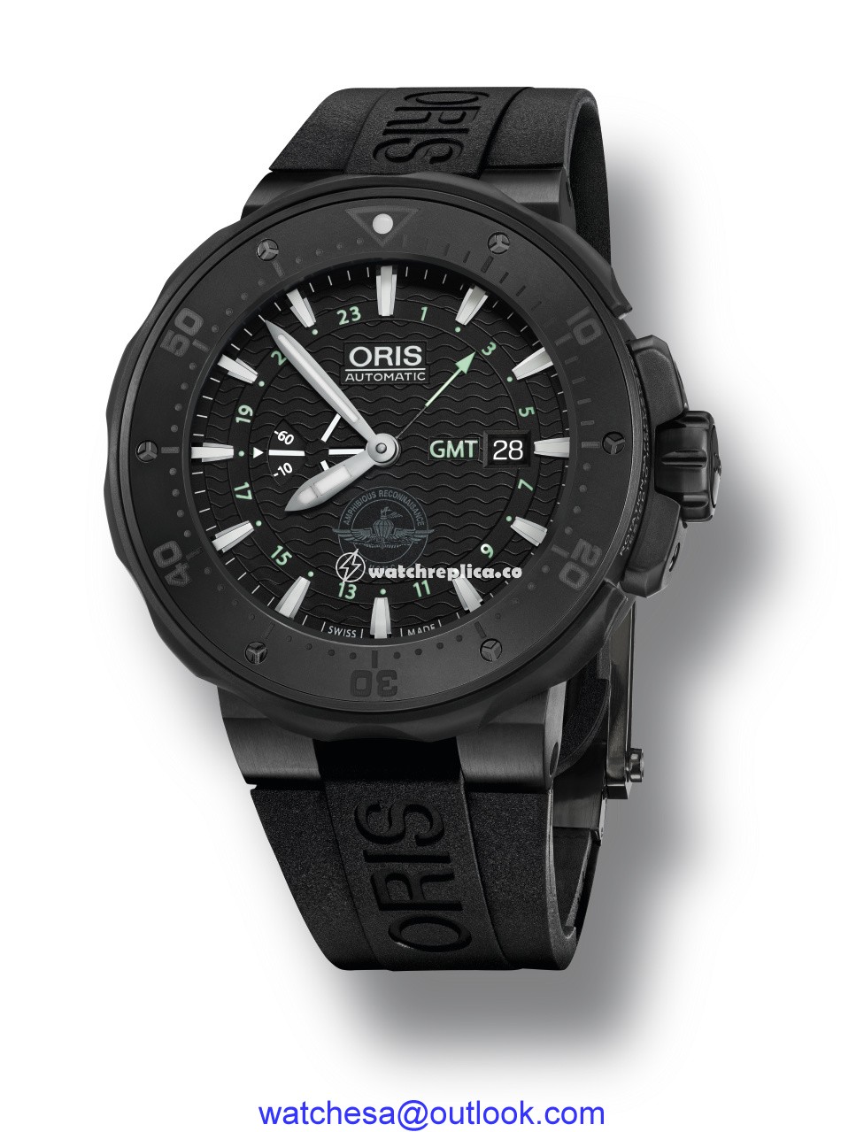 Oris Force Recon GMT 747 7715 7754Set Oris Force Recon GMT 747 7715 7754Set