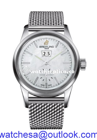 Breitling Transocean 38 MOP A1631012A764171A Breitling Transocean 38 MOP A1631012A764171A