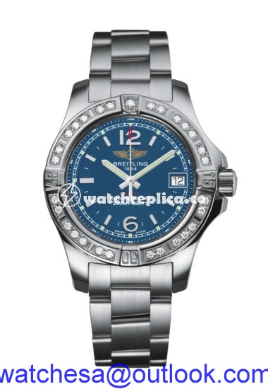 Breitling Colt Lady Diamond / Blue A7738853.C908.175A Breitling Colt Lady Diamond / Blue A7738853.C908.175A
