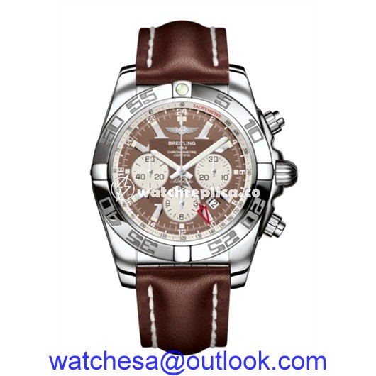 Breitling Chronomat GMT Brown / Calf AB041012.Q586.443X Breitling Chronomat GMT Brown / Calf AB041012.Q586.443X
