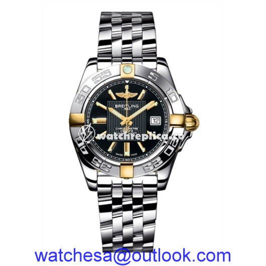 Breitling Galactic 32 Two Tone Black / Bracelet B71356L2.BA11.367A Breitling Galactic 32 Two Tone Black / Bracelet B71356L2.BA11.367A