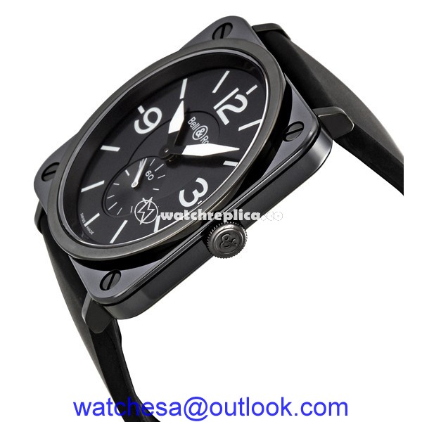 Bell & Ross Aviation BRS-BLC-MAT/SRB back Bell & Ross Aviation BRS-BLC-MAT/SRB back